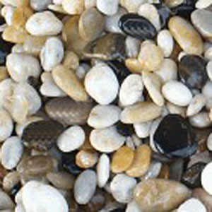 Natural river polished color pebbles for landscaping decoration